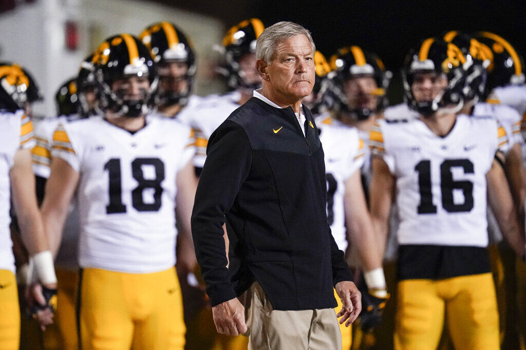 No. 4 Penn State at No. 3 Iowa